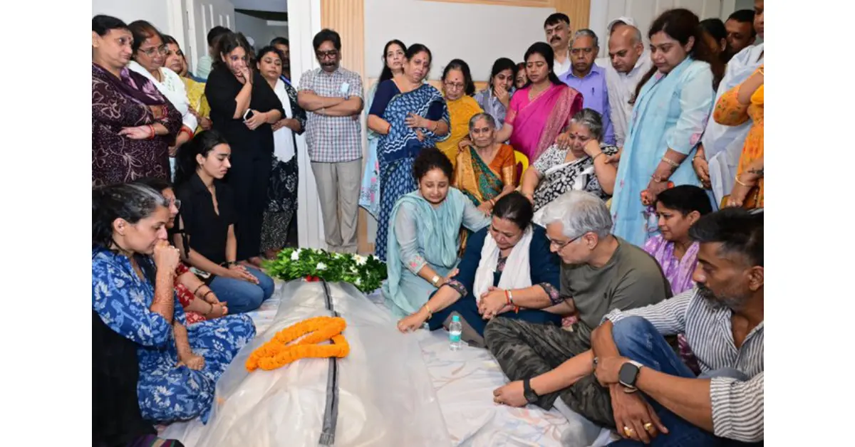 Trisha Singh last rites