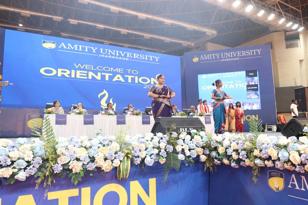 अमिटी यूनिवर्सिटी झारखंड में ओरिएंटेशन प्रोग्राम 2026, नए विद्यार्थियों को मिली नई उड़ान की शुरुआत 8 WhatsApp Image 2026 09 10 at 8.18.29 PM