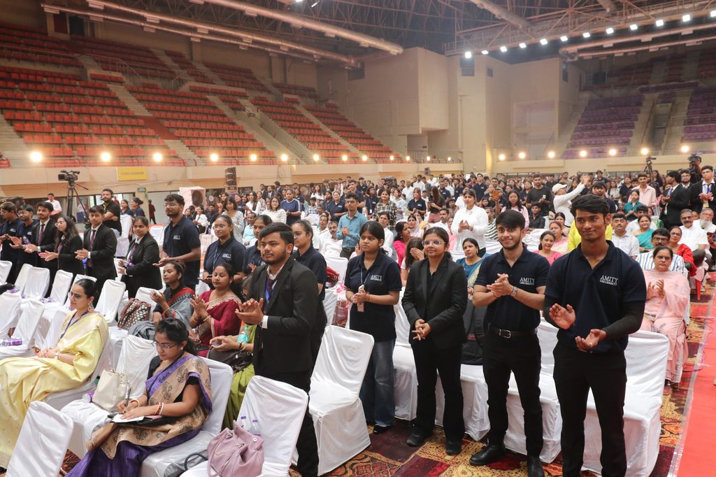अमिटी यूनिवर्सिटी झारखंड में ओरिएंटेशन प्रोग्राम 2026, नए विद्यार्थियों को मिली नई उड़ान की शुरुआत 4 WhatsApp Image 2026 09 10 at 8.18.36 PM