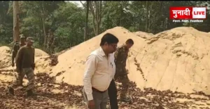 Garhwa illegal sand seizure