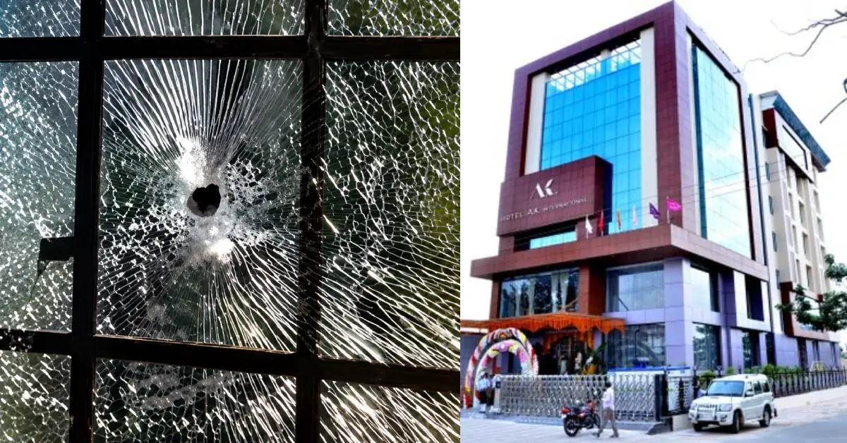 Hazaribagh hotel firing