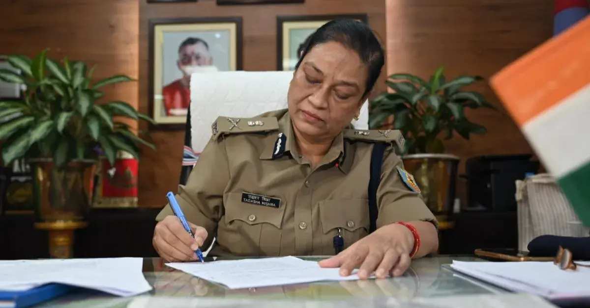 Jharkhand DGP Tadasha Mishra