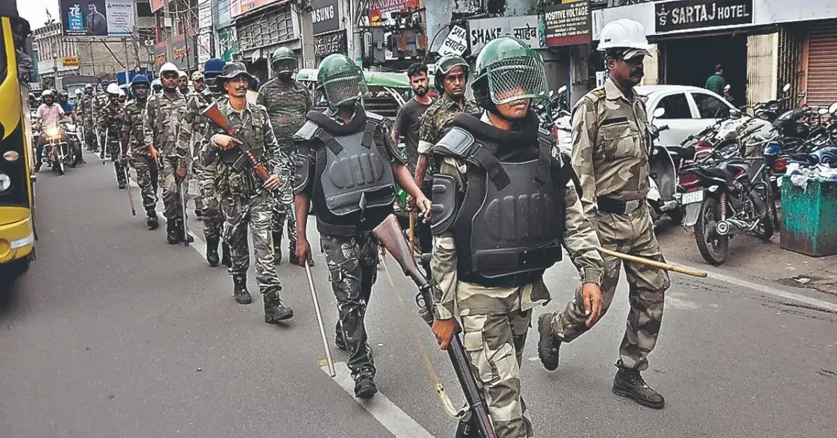 Jharkhand Durga Puja Security