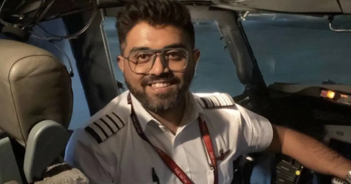 Smit Machchhar Flydubai Pilot