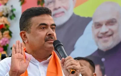 Suvendu Adhikari CJP protest