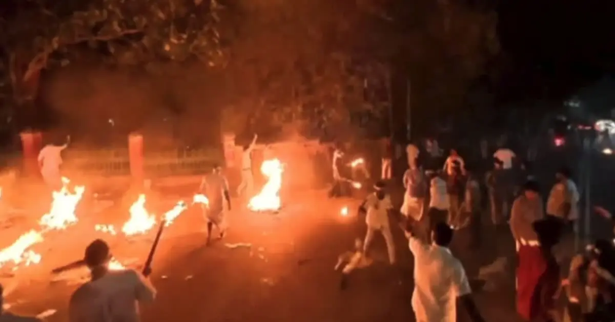 Thiruvananthapuram Youth Congress-SFI clash